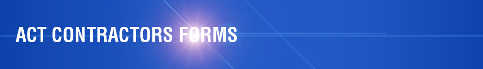 Act Contractors Forms