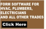 Form software for HVAC, Plumbers, Electrical Contractors