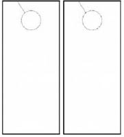 door hangers for construction
